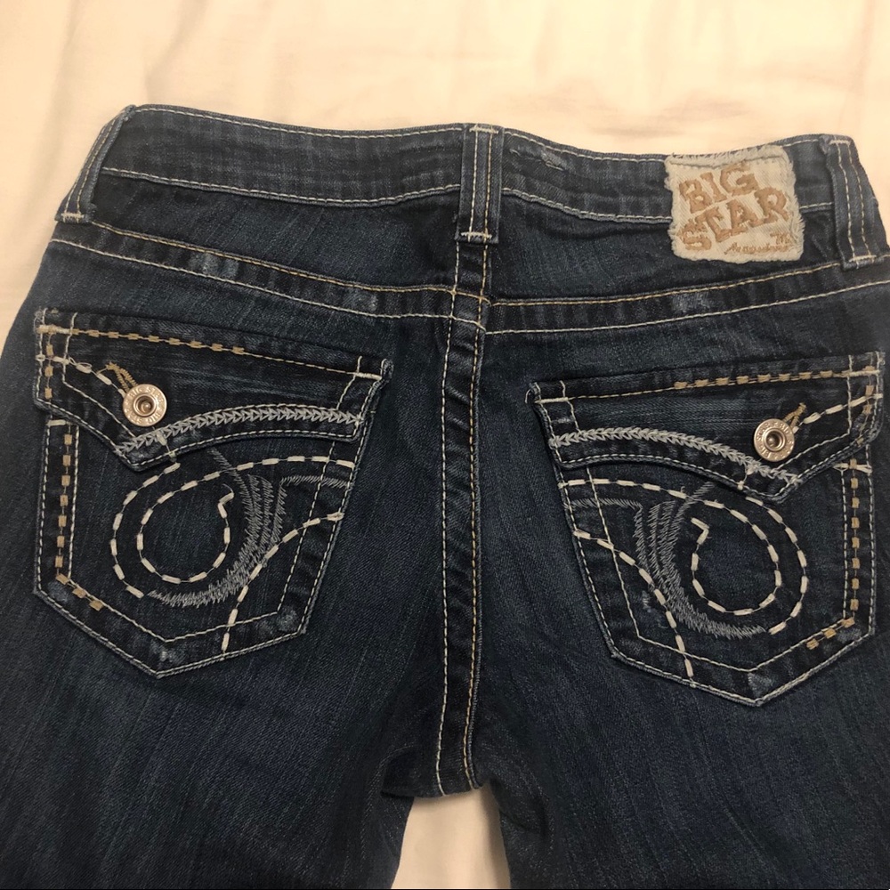 Big Star “Maddie” mid-rise jeans 27L flare